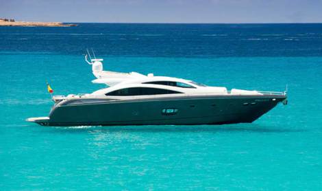 Fabulous IBIZA Yacht Charter Destination proving popular choice for SUNSEEKER Predator Yachts