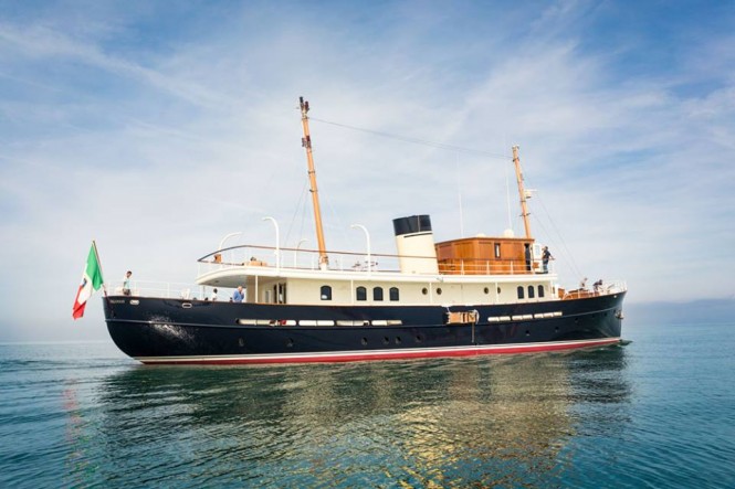 All-new 39m Classic Motor Yacht TARANSAY by ROSSINAVI delivered