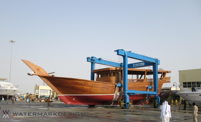 Luxury Dhow Superyachts by Al Mannai Marine and Watermarkdesign
