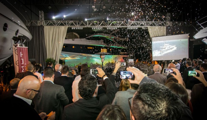 New Motor Yacht AZIMUT 83 unveiled by Azimut Yachts of Brazil as the largest model built in the country