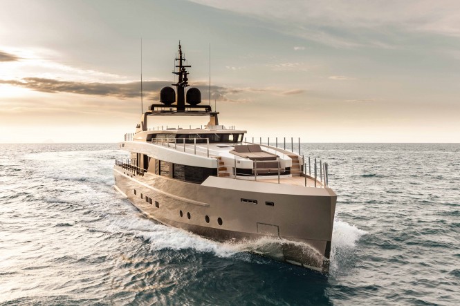 Eye-catching Admiral Impero 37 Superyacht NONO to be showcased at FLIBS 2015