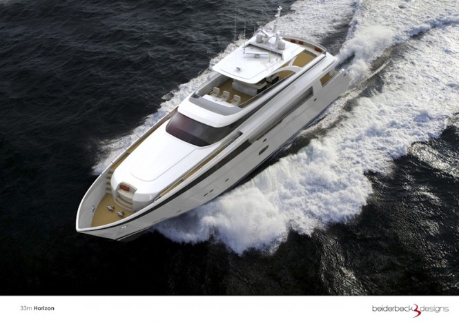 Beiderbeck-designed 33m Horizon Motor Yacht on track for launch in early 2017
