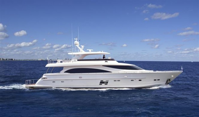 Launch of First Horizon E88 Open Flybridge Yacht set for World Premiere at FLIBS 2015