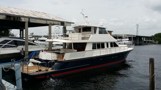 Eagerly Awaited Florida Debut For All-New Super Yacht HUNT 80