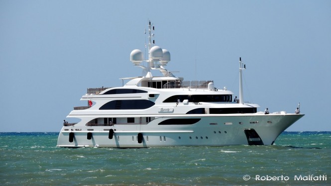 Eye-catching 59m Superyacht I DYNASTY by BENETTI