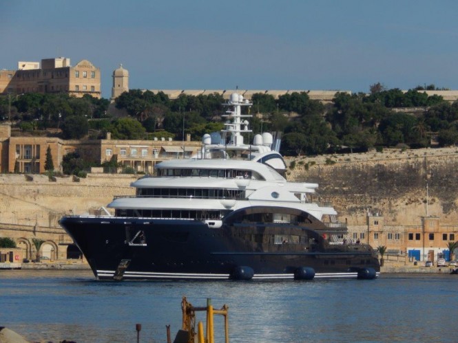 Luxury superyacht Serene