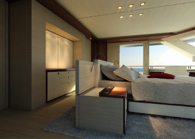 SERENITY superyacht - accommodation quarters