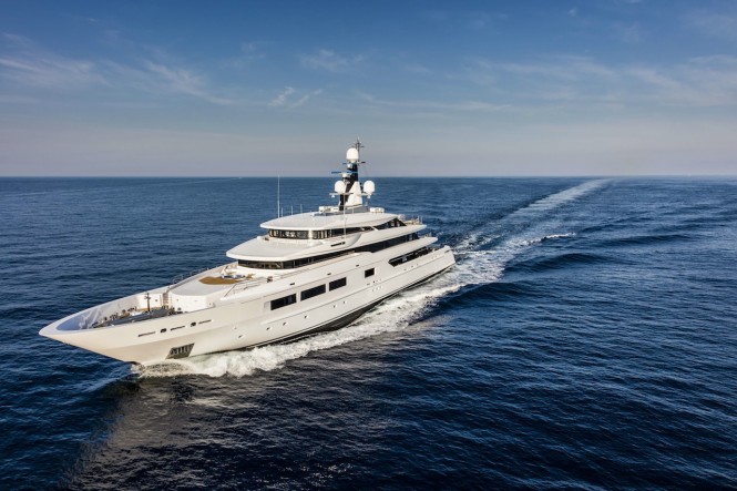 Running Photos of Tankoa S693 SUERTE Yacht in Portofino Released