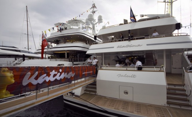 World Premiere for Impressive 60m Brodosplit Charter Yacht KATINA at Monaco Yacht Show