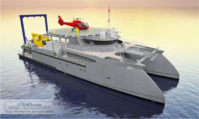 Diverse Projects Launch Innovative ATLAS Yacht Support Vessel Concept