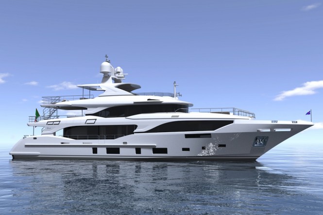 Benetti Unveils Motor Yacht MEDITERRANEO 116′