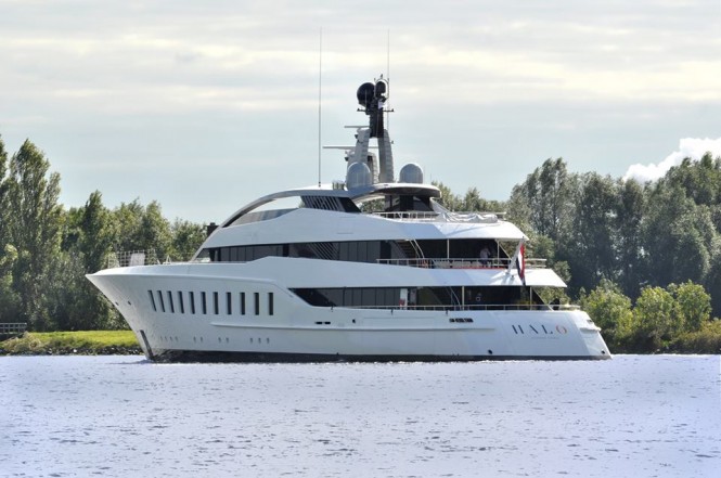 Feadship Yacht HALO - aft view - Photo by Jan Ramaker and Feadship Fanclub