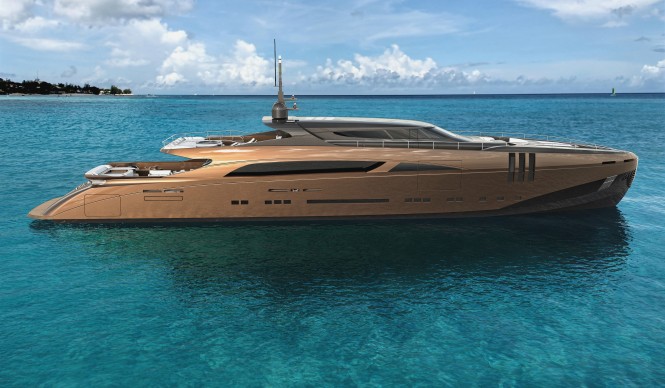 Designer Federico Fiorentino and Van Oossanen Naval Architecture Join Forces on the Motor Yacht ‘THE BELAFONTE’