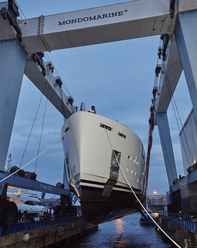Mondomarine’s 100th Anniversary Celebration marked by launch of SF40 motor yacht SERENITY a Great Success