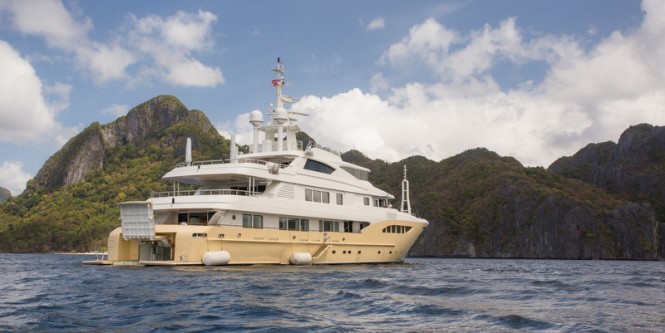 Indian Ocean Yacht Charter: 52m Motor Yacht JADE 959 Welcomes You On Board