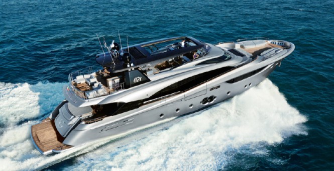 Prestigious Invictus Yachts Trophy for Luxury Yacht MCY 105 by Monte Carlo Yachts