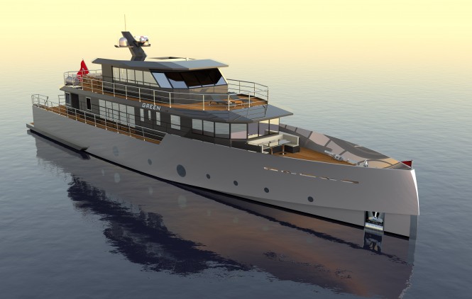 37m Motor Yacht GREEN by Mural Yachts Amongst 2016 IY&A Award Finalists