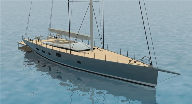 New 35m super stern superyacht design unveiled by Dubois Naval Architects