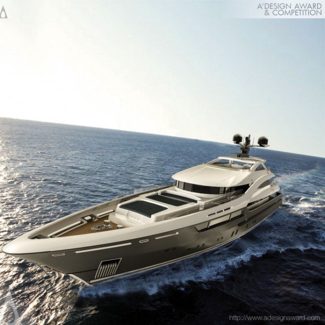 Golden A’ Design Award for SARP 46M Superyacht by SARP YACHT