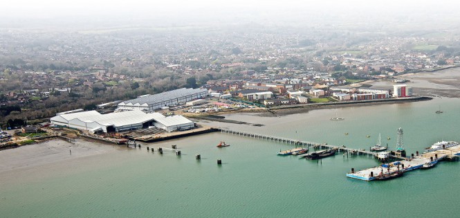 Solent Refit Expand Deep-Water Berths for Superyachts
