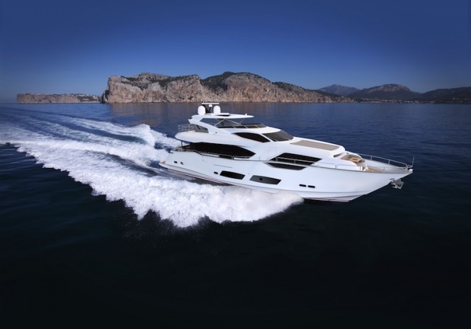 New Images of Sunseeker 95 Yacht Unveiled
