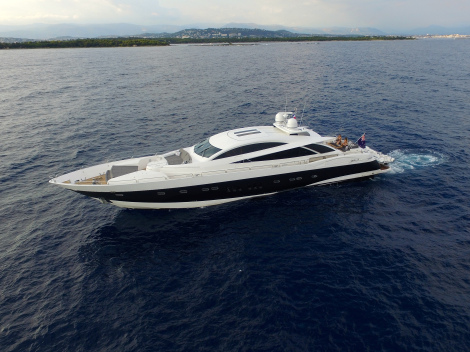 Eye-catching Sunseeker Predator 108 Motor Yacht ZULU for sale