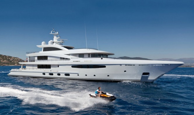 Smart hybrid 58m Motor Yacht AMELS 188 unveiled at Monaco Yacht Show 2015