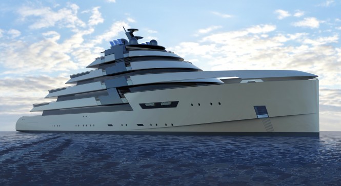 Breath-taking 100M Mega Yacht DS1 Concept – The Largest Yacht of the DS range