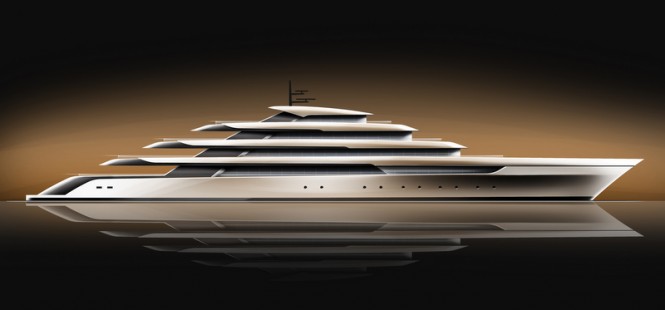 Latest 115M Mega Yacht Concept by MULDER DESIGN