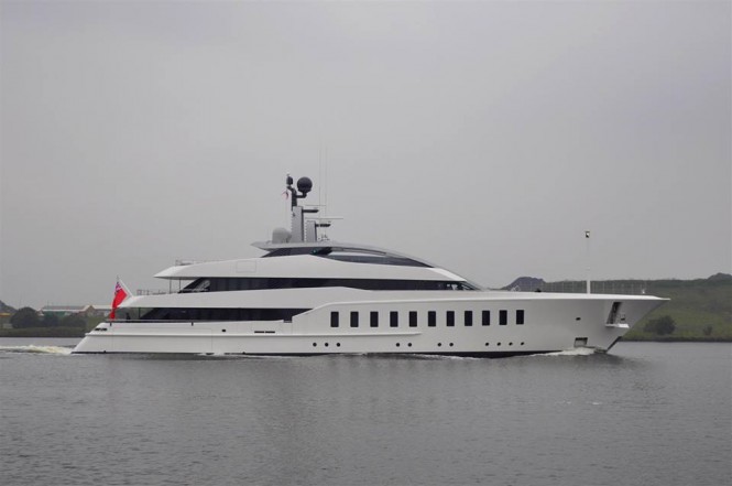 More photos of brand new 57m Super Yacht HALO by FEADSHIP