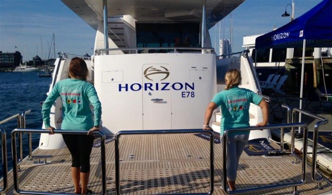 Horizon luxury yacht E78