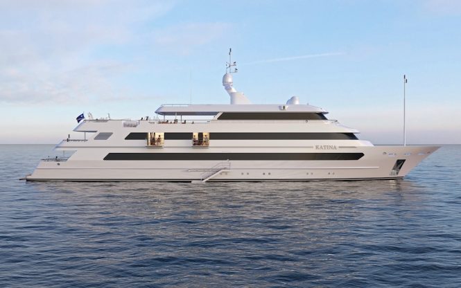 Brand-New 60m KATINA Superyacht Available for Croatia and Montenegro Yacht Charter
