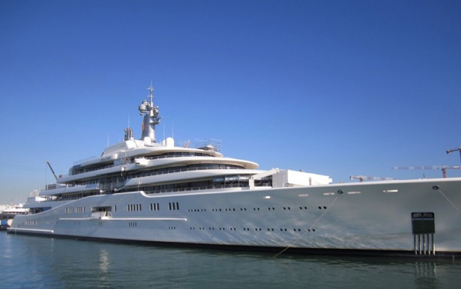 Palmarina Bodrum welcomes Mega Yacht ECLIPSE – The World’s Second Largest Superyacht