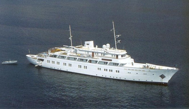 Classic 58m Motor Yacht LADY K II for sale as a turn-key project by Solent Refit