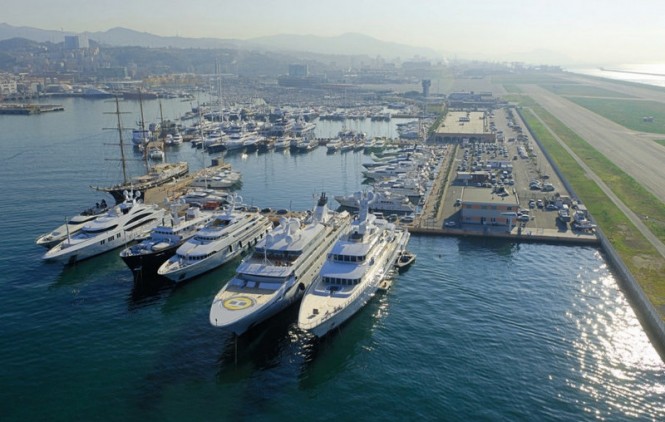 New dock for Mega and Giga yachts up to 130M unveiled by MGA – Marina Genova Aeroporto at Genoa Boat Show 2015