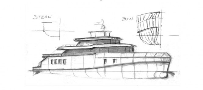 Unveiling of New 40M Light Ice Class Yacht Project