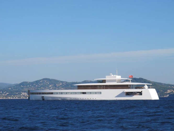 Newly refitted 78m Mega Yacht VENUS by FEADSHIP spotted in La Ciotat, France