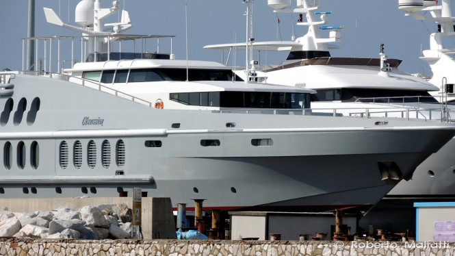 Superyacht OBSESSION - Photo by Roberto Malfatti