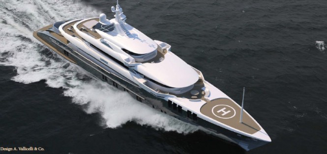 Superyacht ZENITH from above