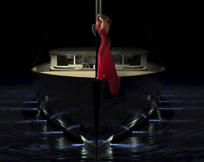 Unexpected Sailing Yacht DAHM 120 by beiderbeck designs to be built by Nedship Group