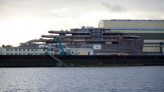 Photos of Latest 100m+ Mega Yacht by LURSSEN