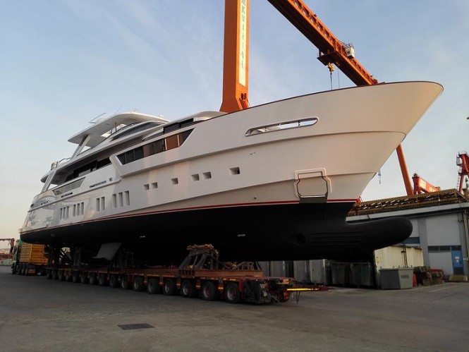 Launch of NEW 34m Motor Yacht REM by Mengi-Yay