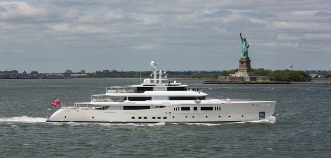 Imposing 73m Picchiotti Mega Yacht GRACE E receives ISS Award 2015