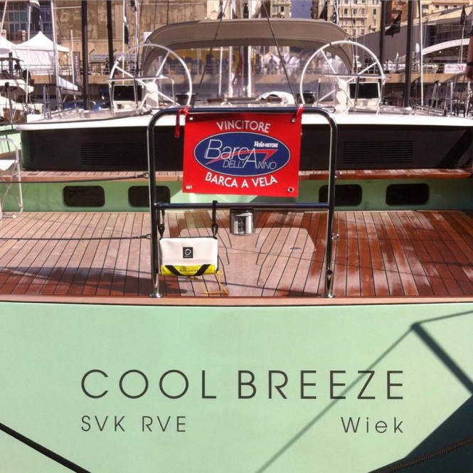 Eye-catching Brenta 80 DC Sailing Superyacht COOL BREEZE Winner of the Boat of the Year 2015 Award