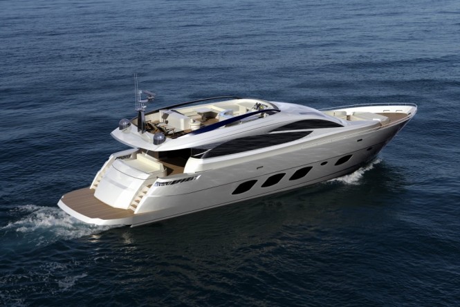 New Motor Yacht F93 under construction at Filippetti Yacht