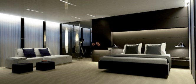 Luxury motor yacht Sunrise 150 Open design - Interior