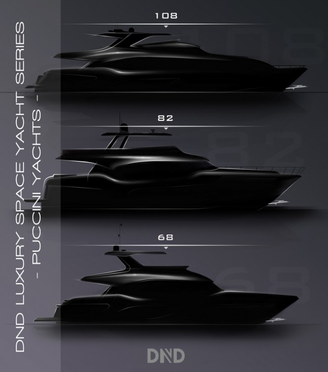 Luxury Motor Yacht DND 108’ designed by DND Yacht Design for Puccini Yachts