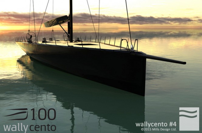 Construction of NEW sailing yacht wallycento#4 underway