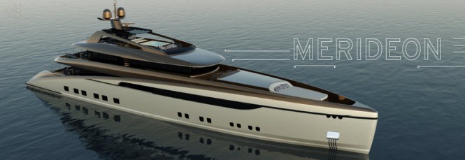 NEW Superyacht MERIDEON 170 design by Sunrise Yachts and Focus Yacht Design