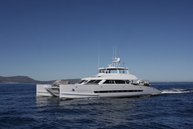 Launch of Second Open Ocean 750 Expedition Catamaran ADVENTUM